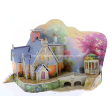 3D warmes Haus Puzzle